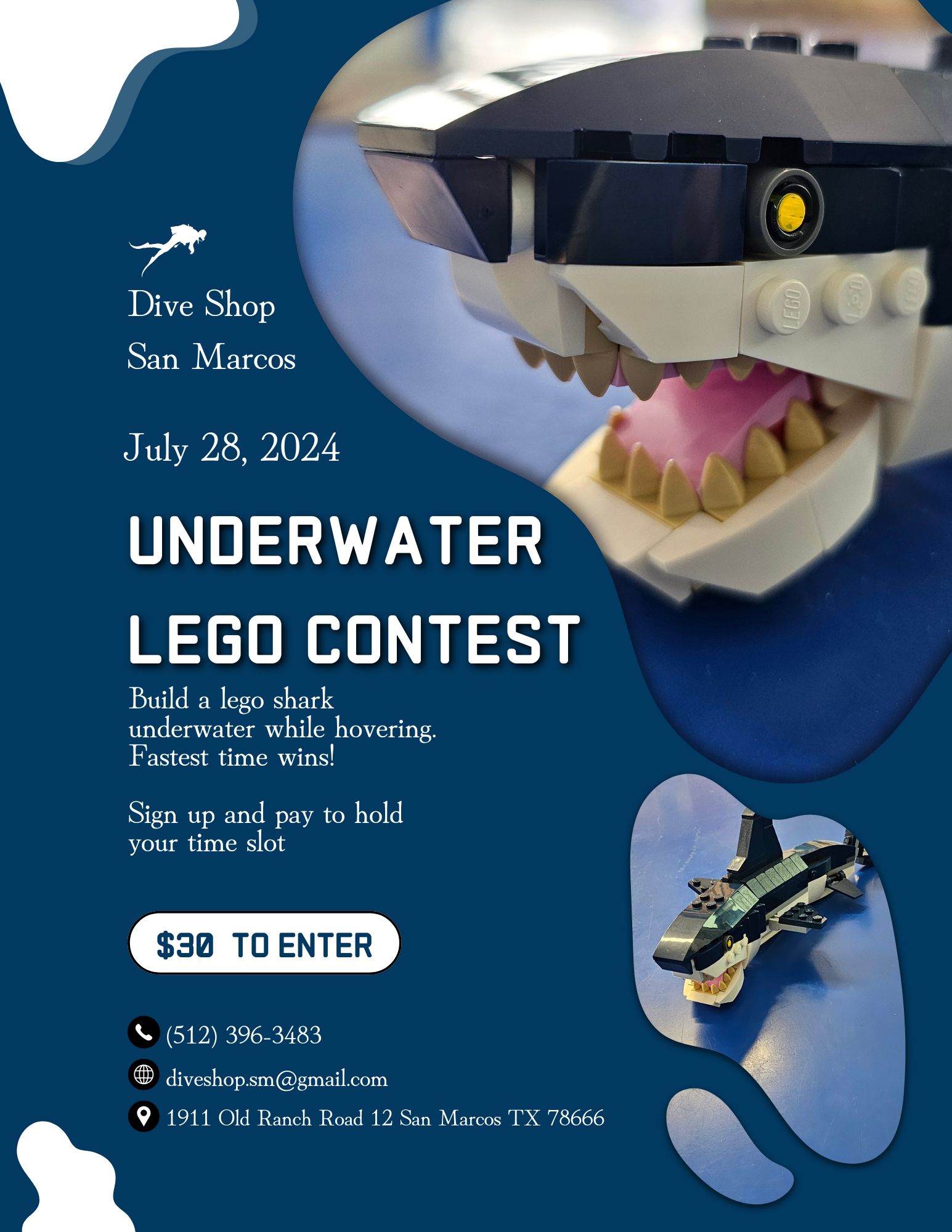 underwater lego